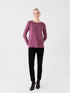 LC Waikiki Crew Neck Regular Long Sleeve Women's Blouse